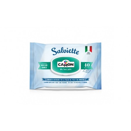 Salviette Detergenti Muschio Bianco 40 pz