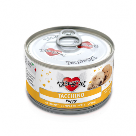 Disugual Puppy Umido Cane 150 gr Tacchino