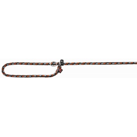 Mountain Rope guinzaglio con semistrangolo Nero/Arancione S-M