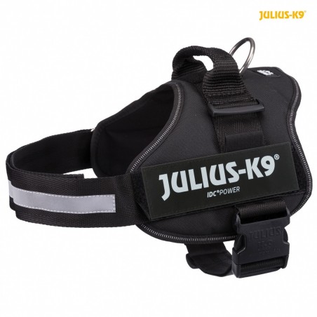 Julius-K9 0-3 pettorina per cani nero
