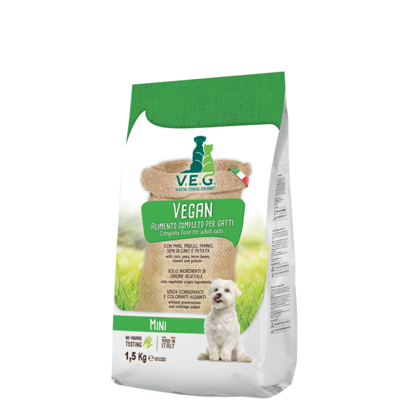 Vegan Mini Crocchette per cani 1,5 Kg