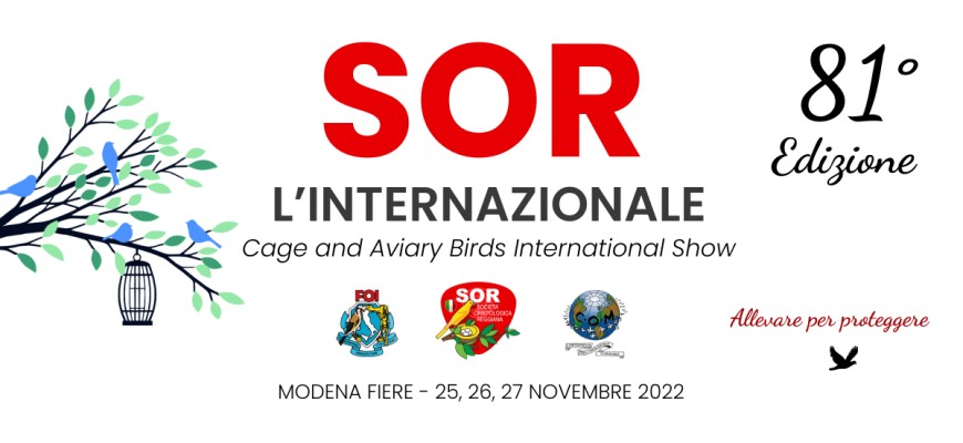 Fiera Ornitologica Reggio Emilia 2022 - presso Modena Fiere